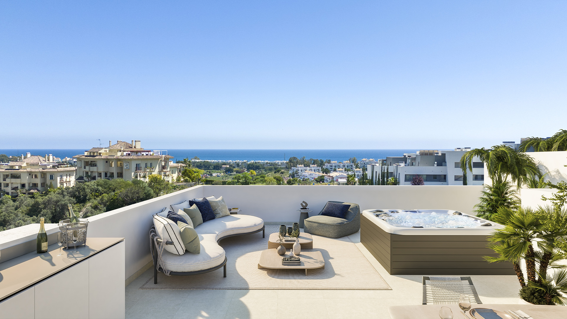 3-bed Apartment in Estepona (Malaga) — Luxury Apartment with Stunning Sea and Countryside Views, photo 4