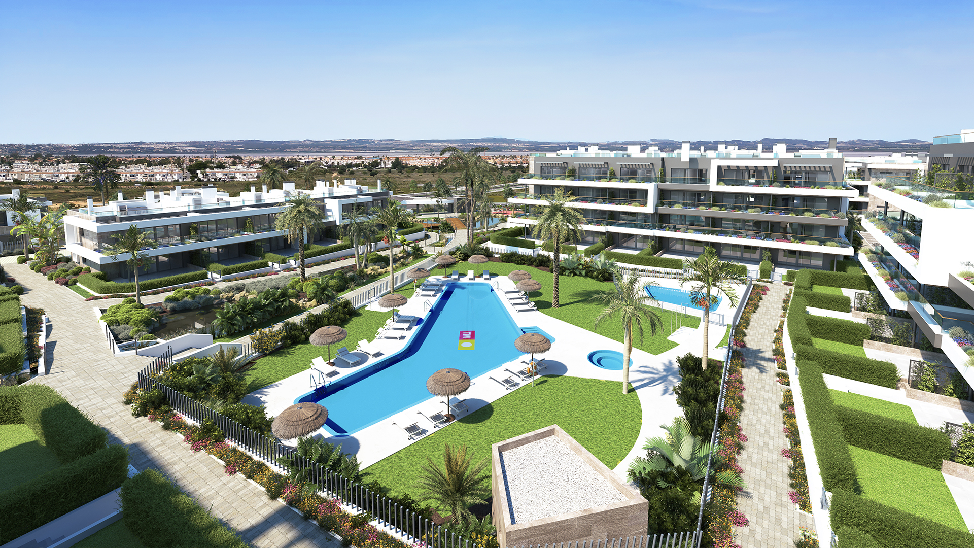 3-bed Bungalow in Torrevieja (Alicante) — Stunning New Bungalow in Torrevieja's Lagoons Village, photo 3
