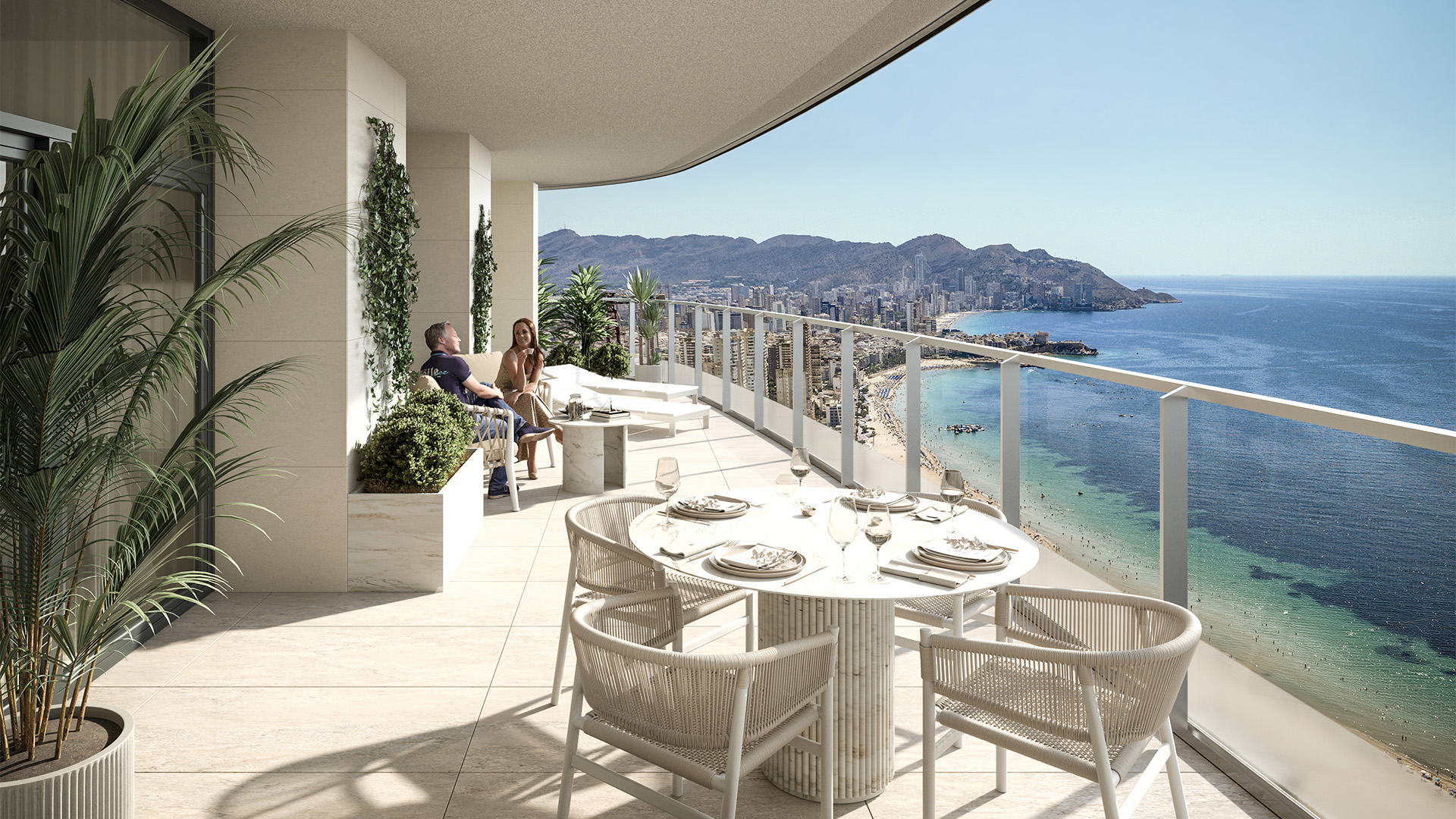 2-bed Apartment in Benidorm — Luxury Apartment Steps from Poniente Beach in Benidorm, photo 3