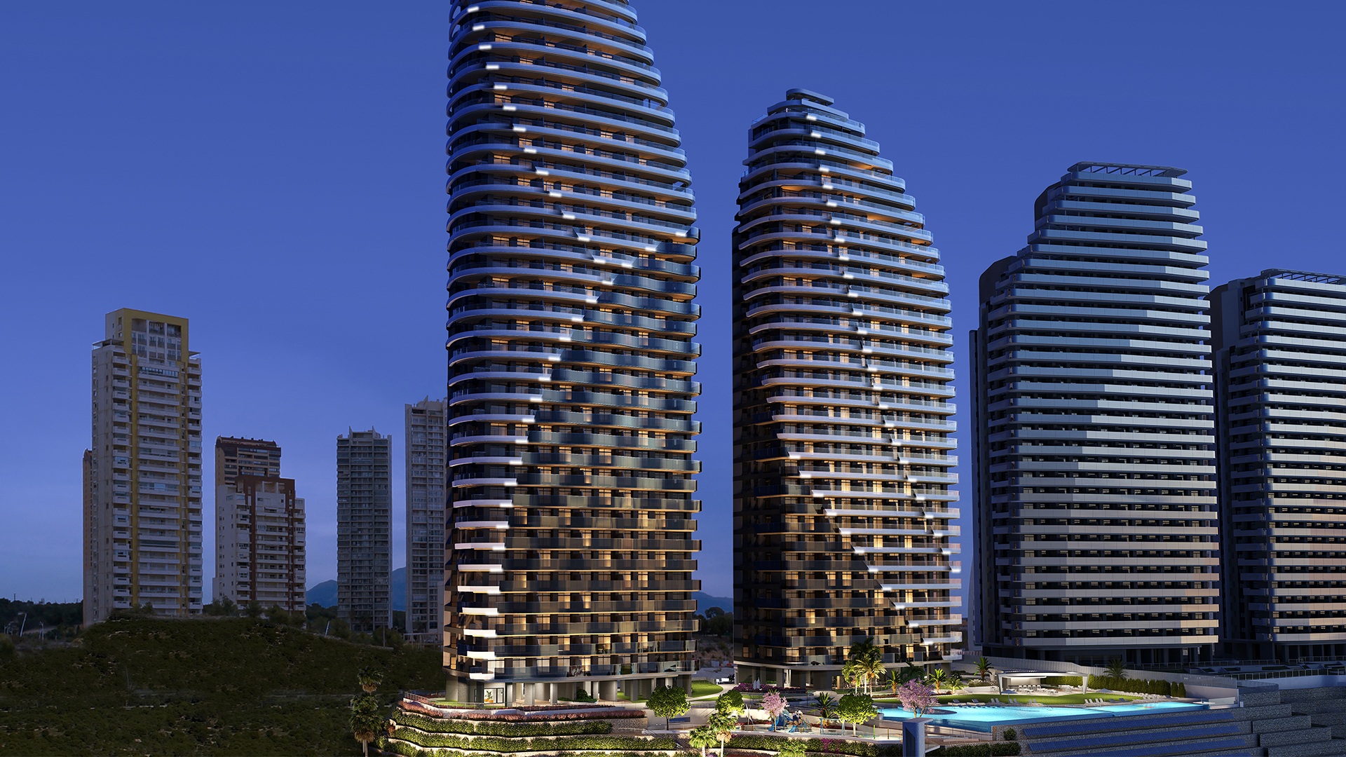 3-bed Apartment in Benidorm — Luxury Apartment with Stunning Sea Views in Benidorm, photo 2