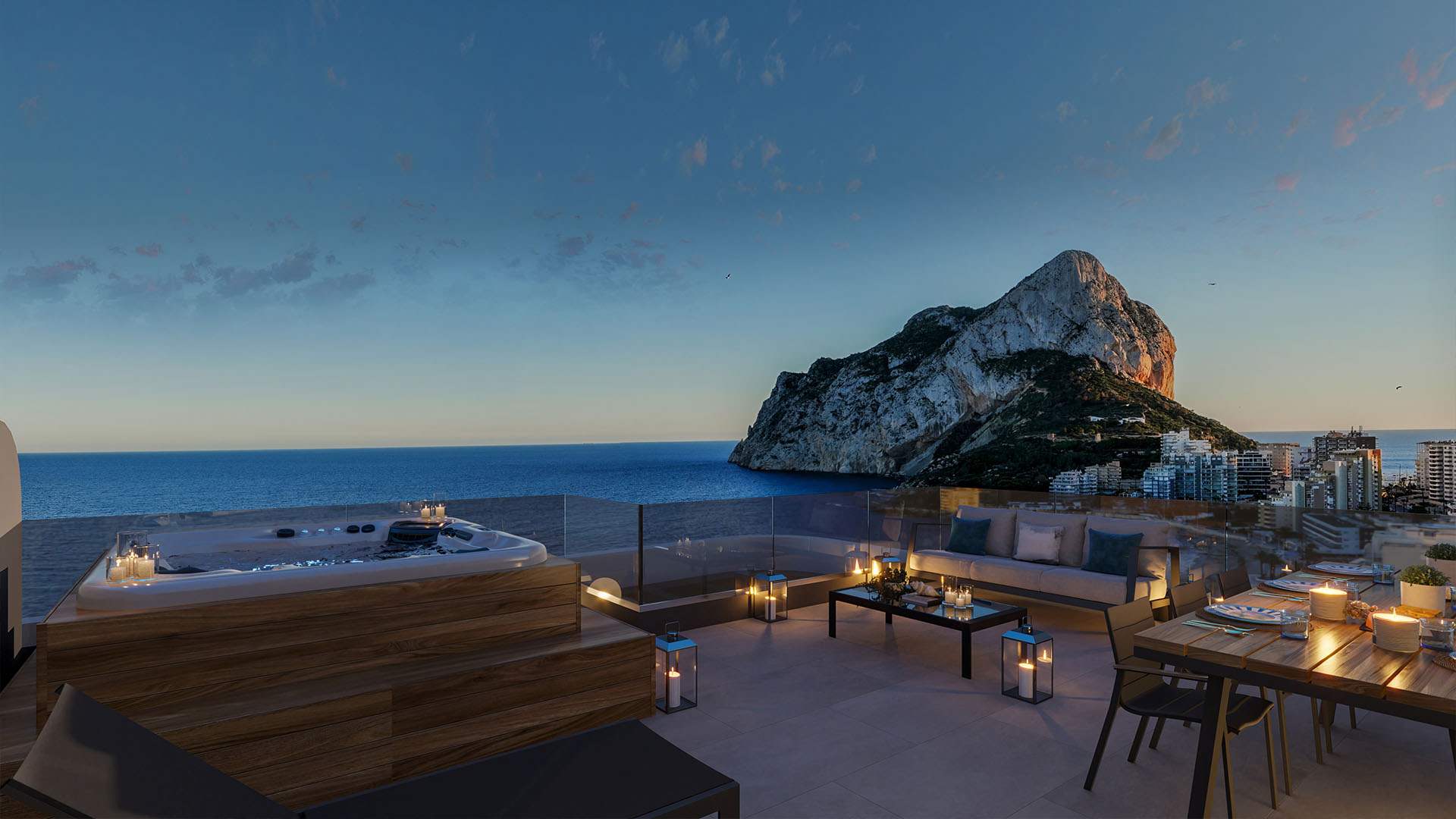 3-bed Apartment in Calpe (Alicante) — Luxury Beachfront Apartment in Calpe, photo 3