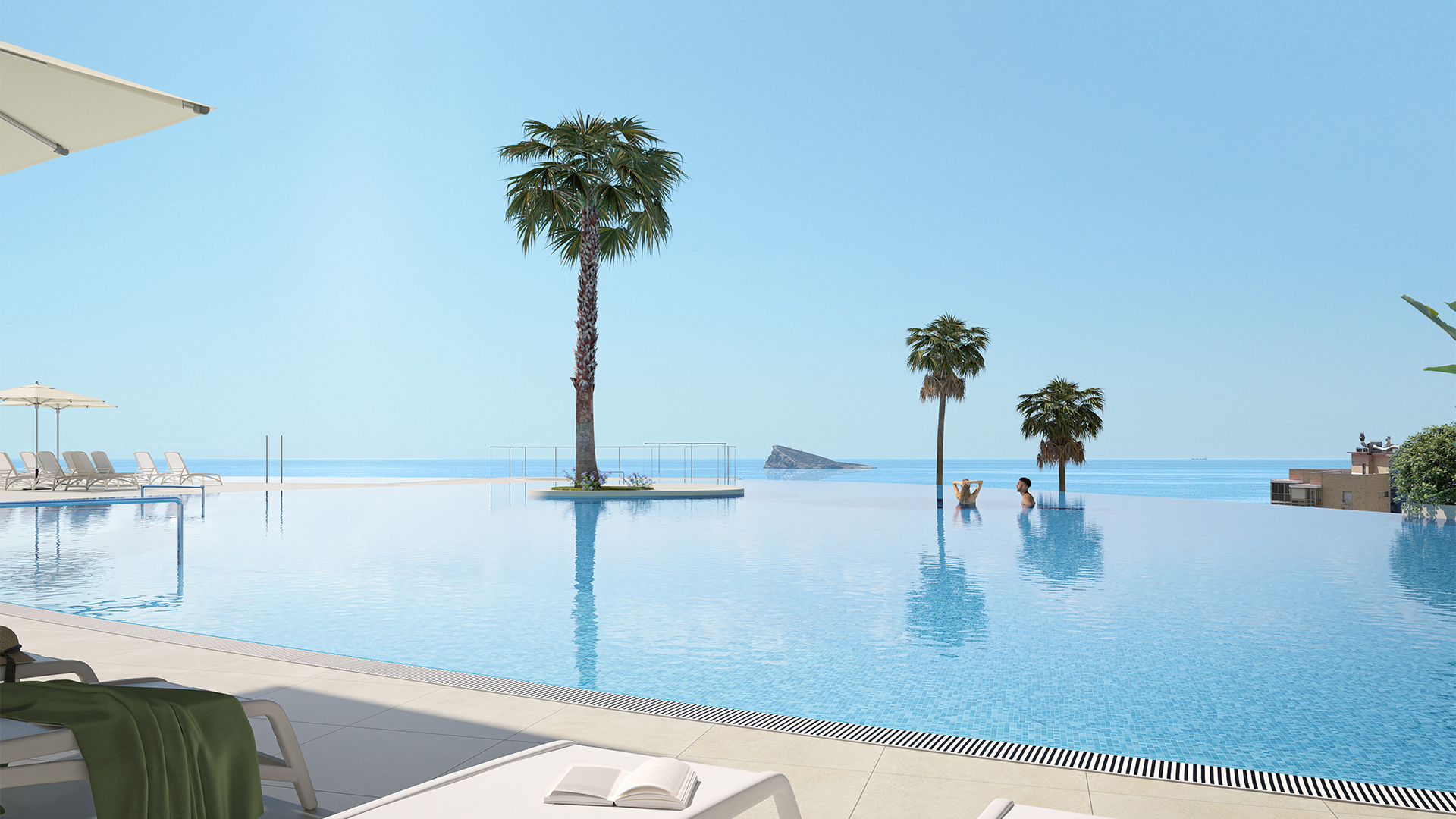 3-bed Apartment in Benidorm — Luxury Apartment Steps from Poniente Beach in Benidorm, photo 8
