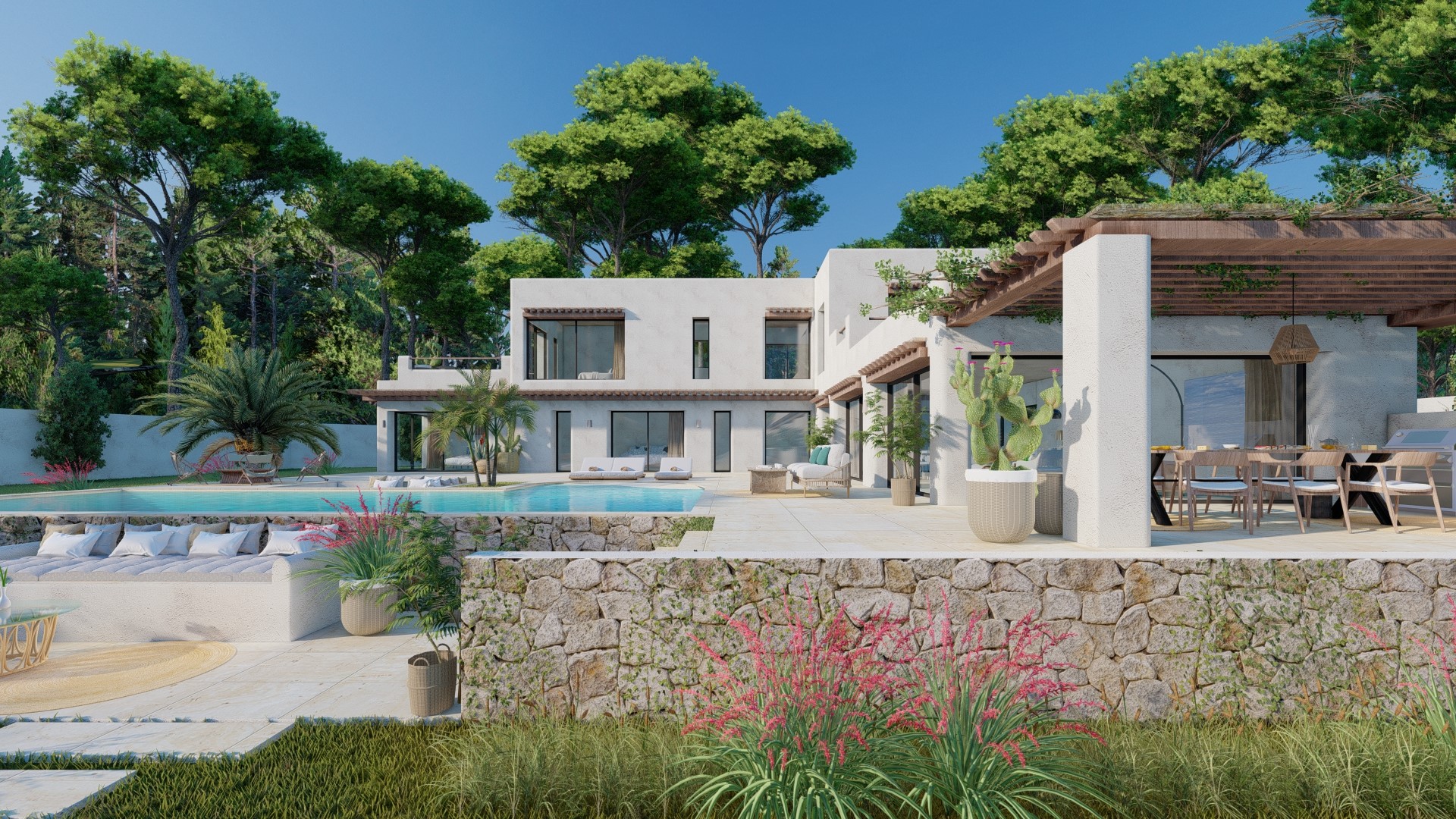 4-bed Villa in Javea — Villa Bela | Luxury Ibiza-Style Villa with Sea Views in Balcon al Mar, Javea, photo 2