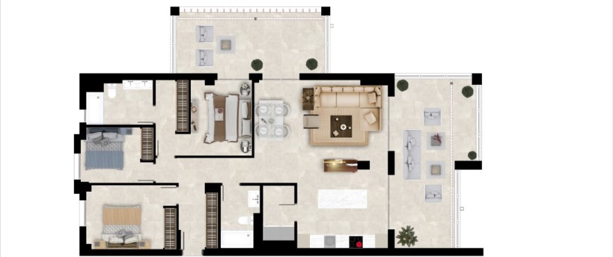2-bed Apartment in Benahavis — Stunning New Apartment in Benahavis, photo 42