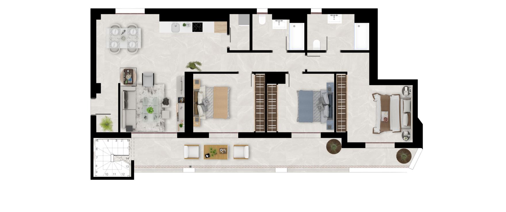 2-bed Apartment in Benahavis — Stunning New Luxury Apartment in Benahavis, photo 40