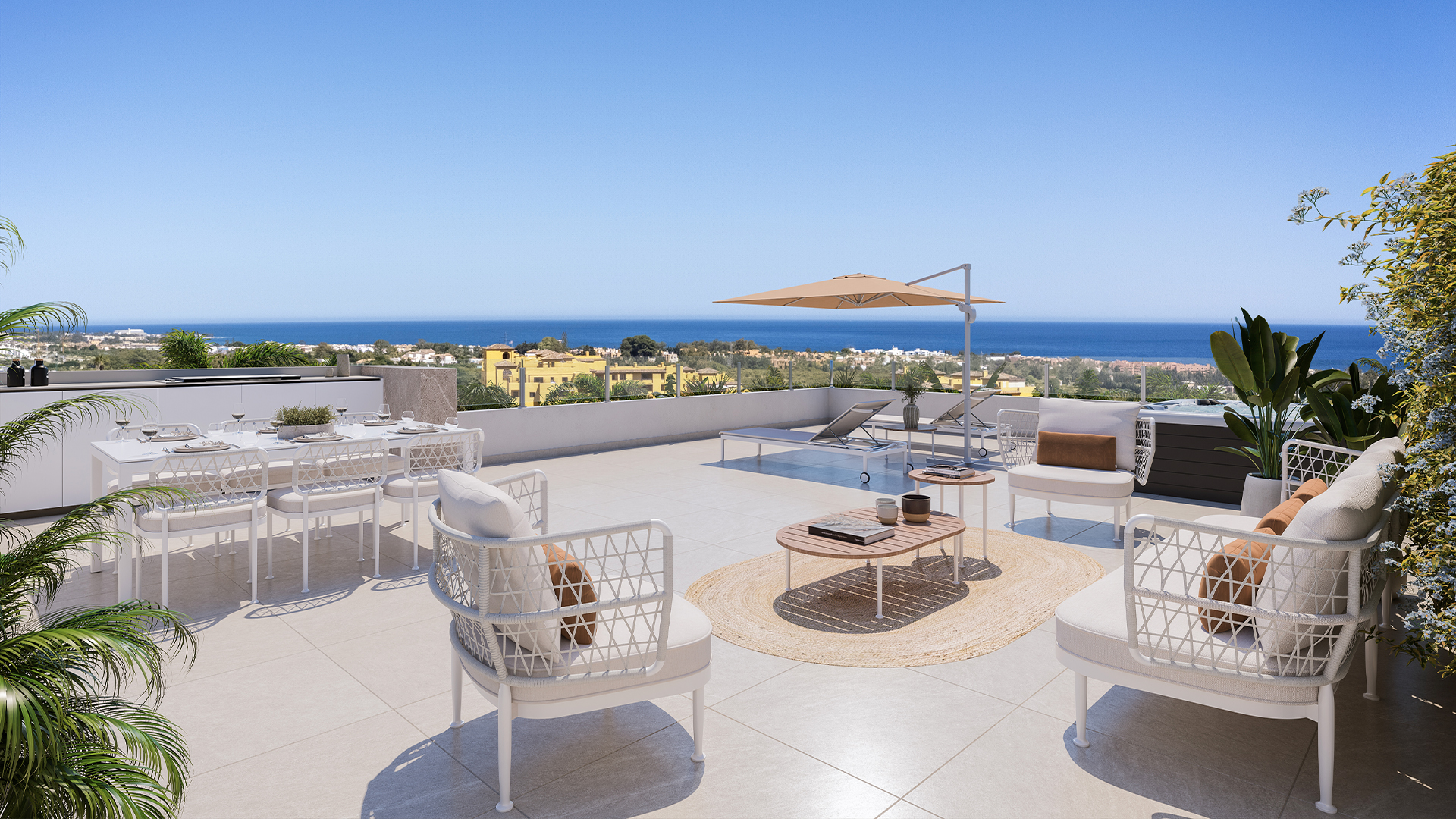 2-bed Penthouse in Estepona (Malaga) — Stunning New Penthouse with Sea and Countryside Views, photo 6