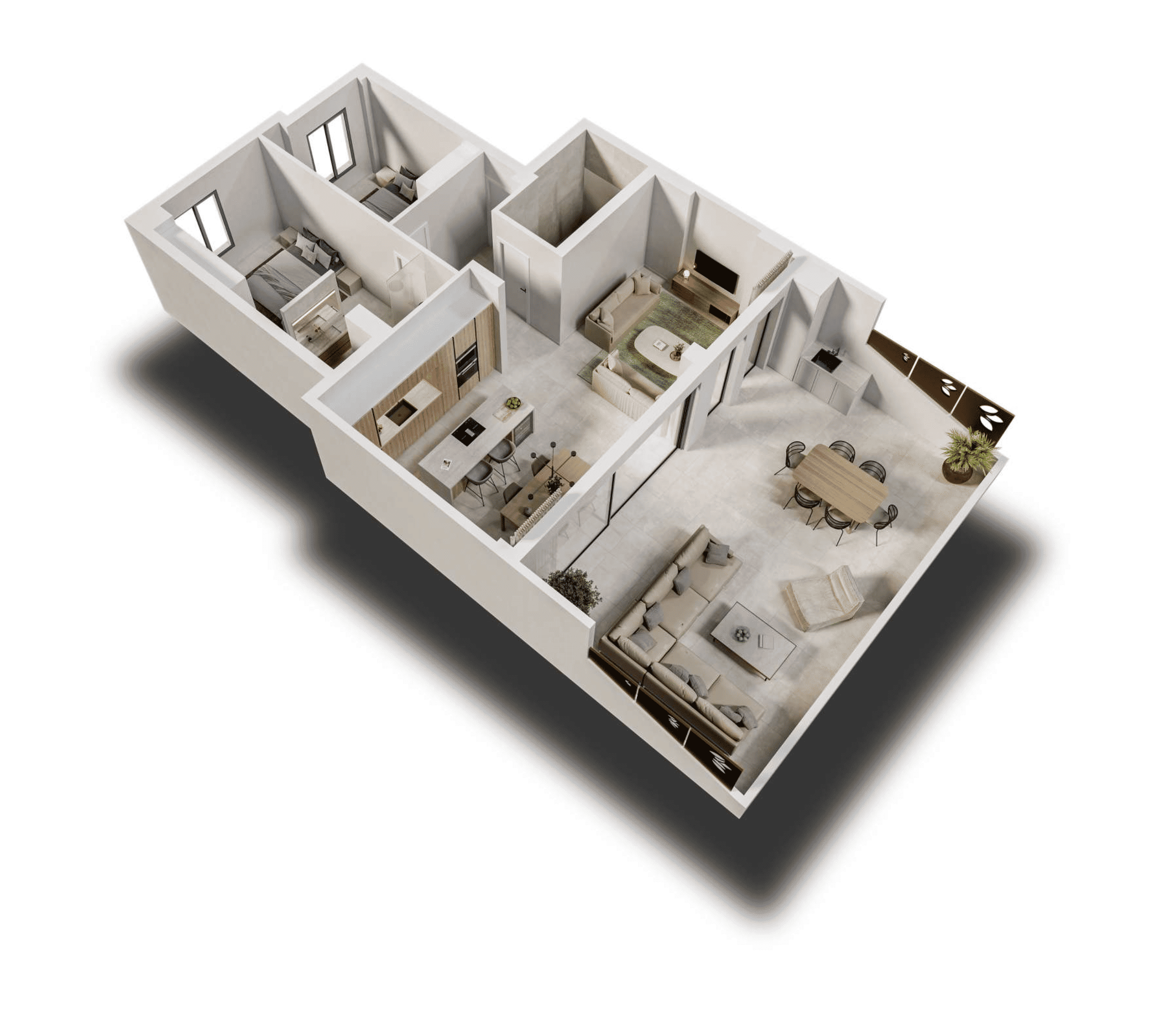 2-bed Apartment in Pedreguer — Apartment Los Balcones 2, photo 5