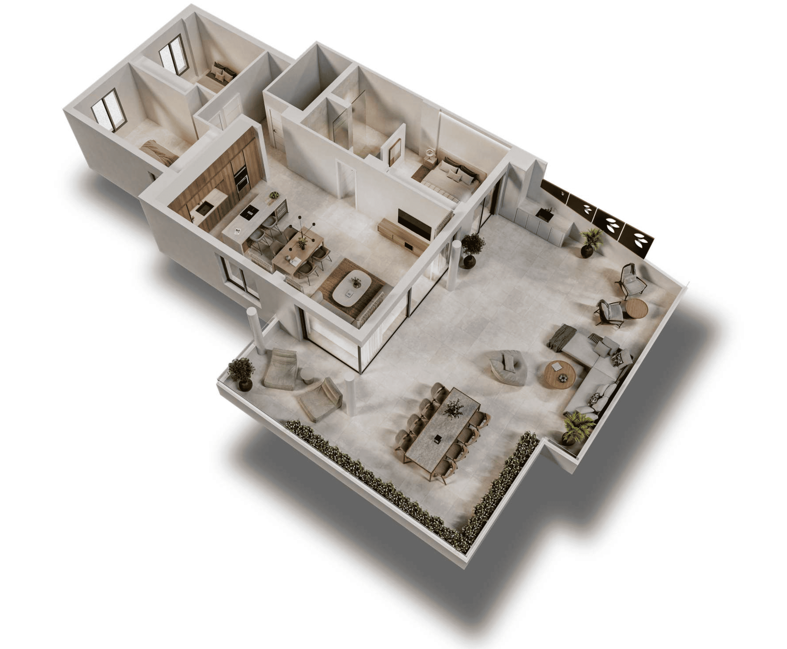 2-bed Apartment in Pedreguer — Apartment Los Balcones 2, photo 3