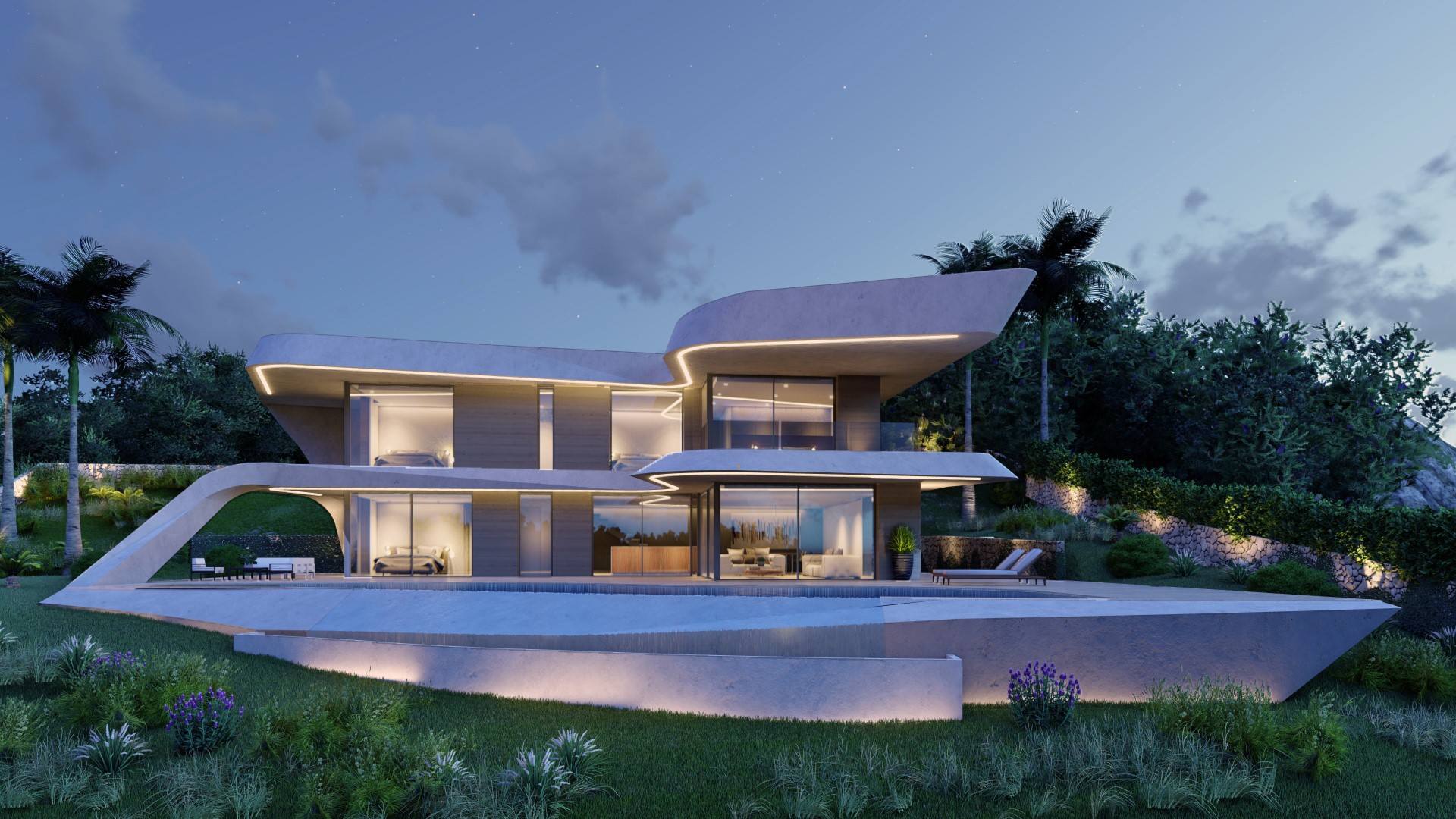 4-bed Villa in Javea — Villa Chronos | Contemporary Luxury Villa with Sea & Mountain Views in Javea, photo 5