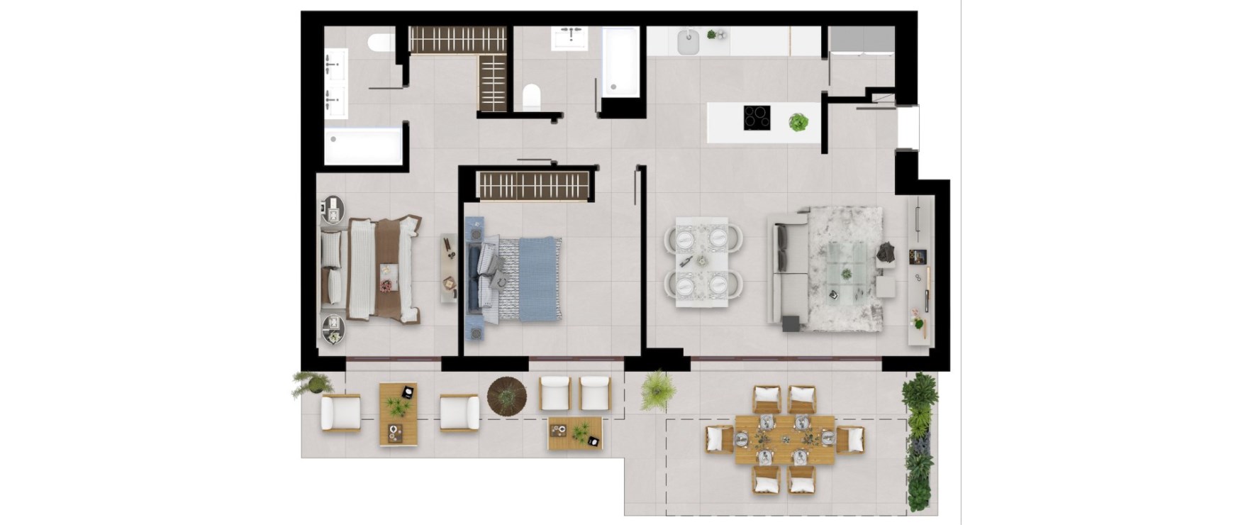 2-bed Apartment in Istan — Stunning New Luxury Apartment in Istan, photo 31