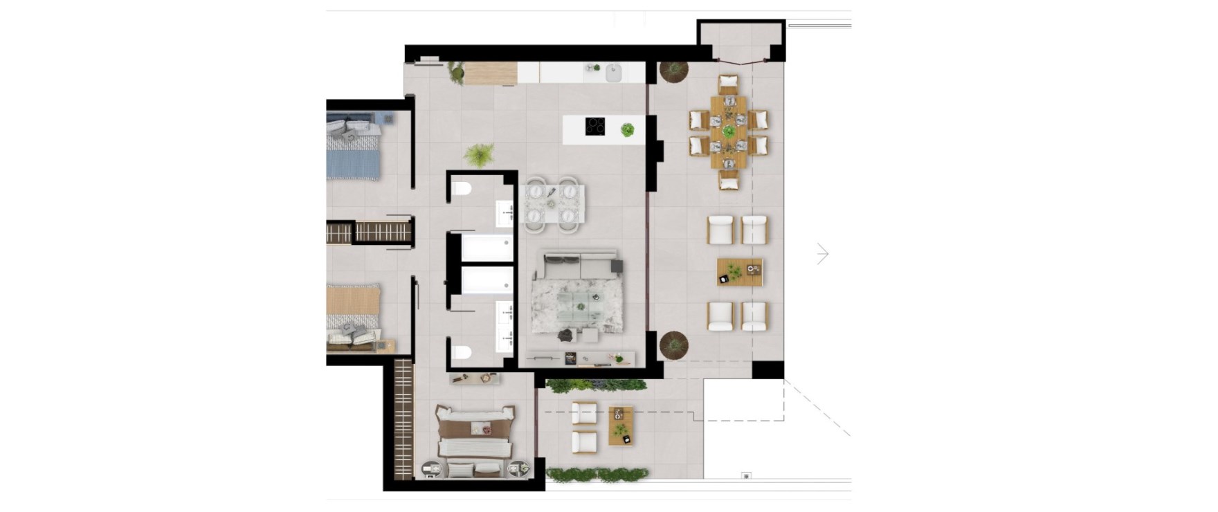 2-bed Apartment in Istan — Stunning New Luxury Apartment in Istan, photo 32