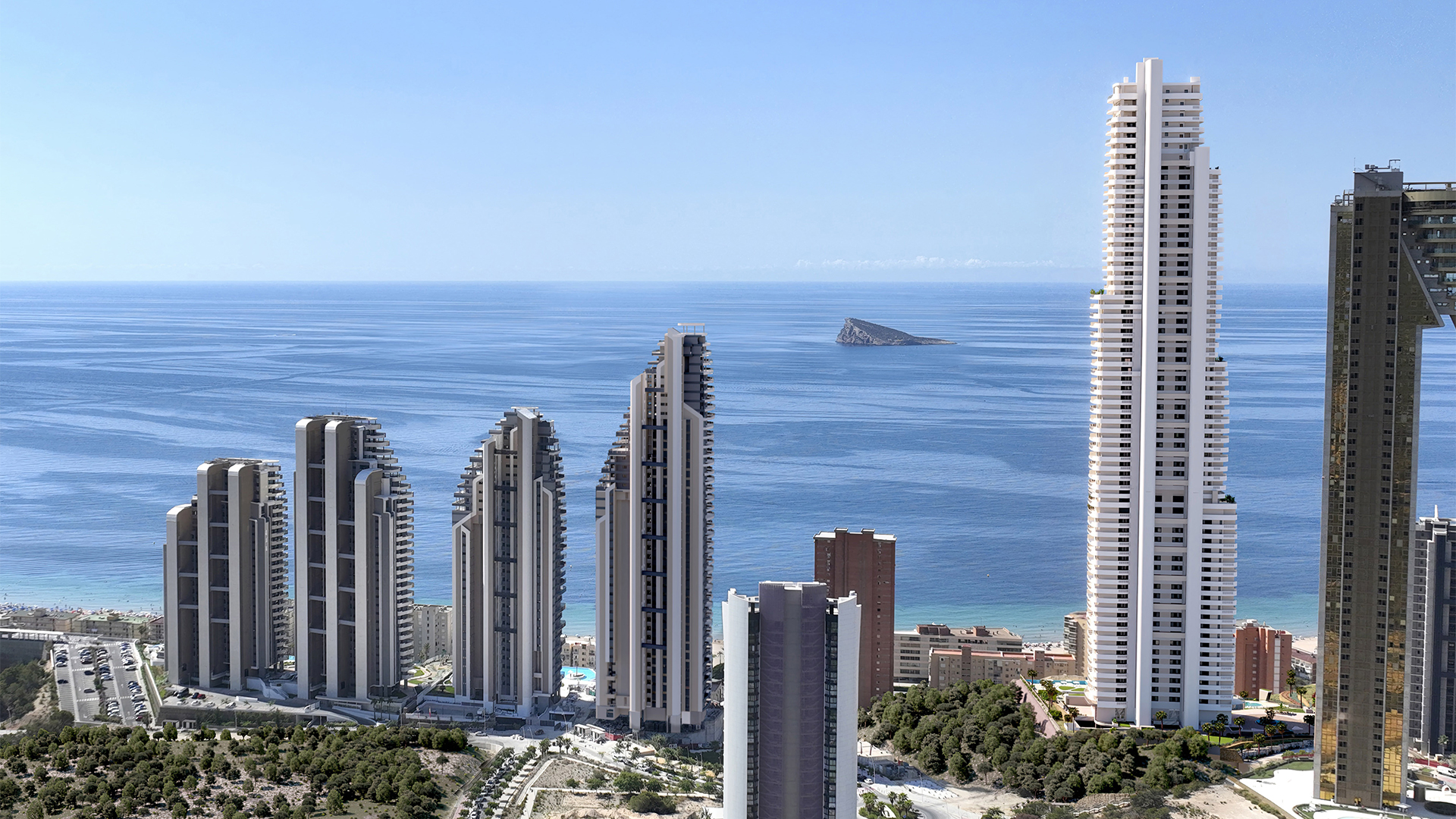 3-bed Apartment in Benidorm — Luxury Apartment Steps from Poniente Beach in Benidorm, photo 9
