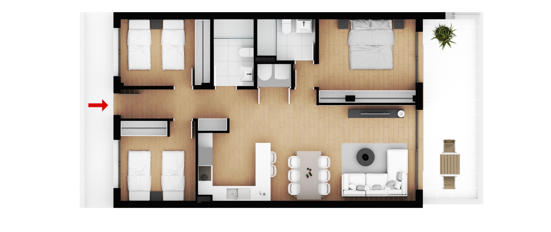 2-bed Apartment in Denia — Stunning New Luxury Apartment in Denia, photo 31