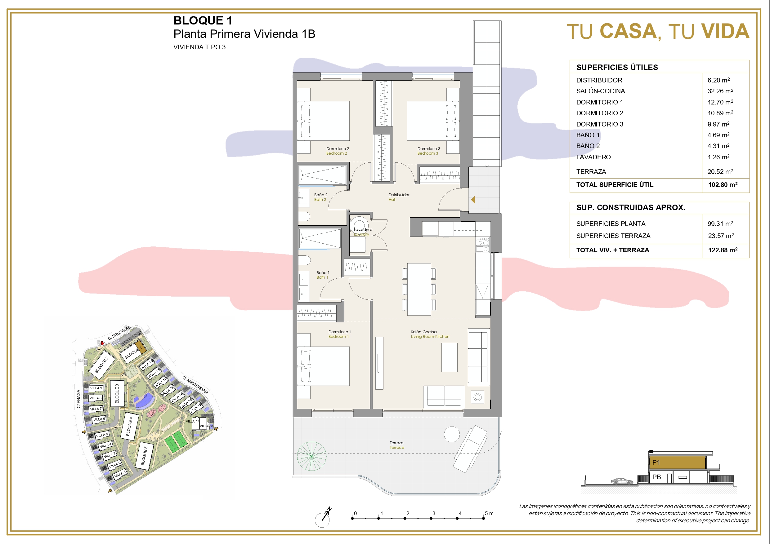 3-bed Apartment in Finestrat — Apartment Sierra 4, photo 33