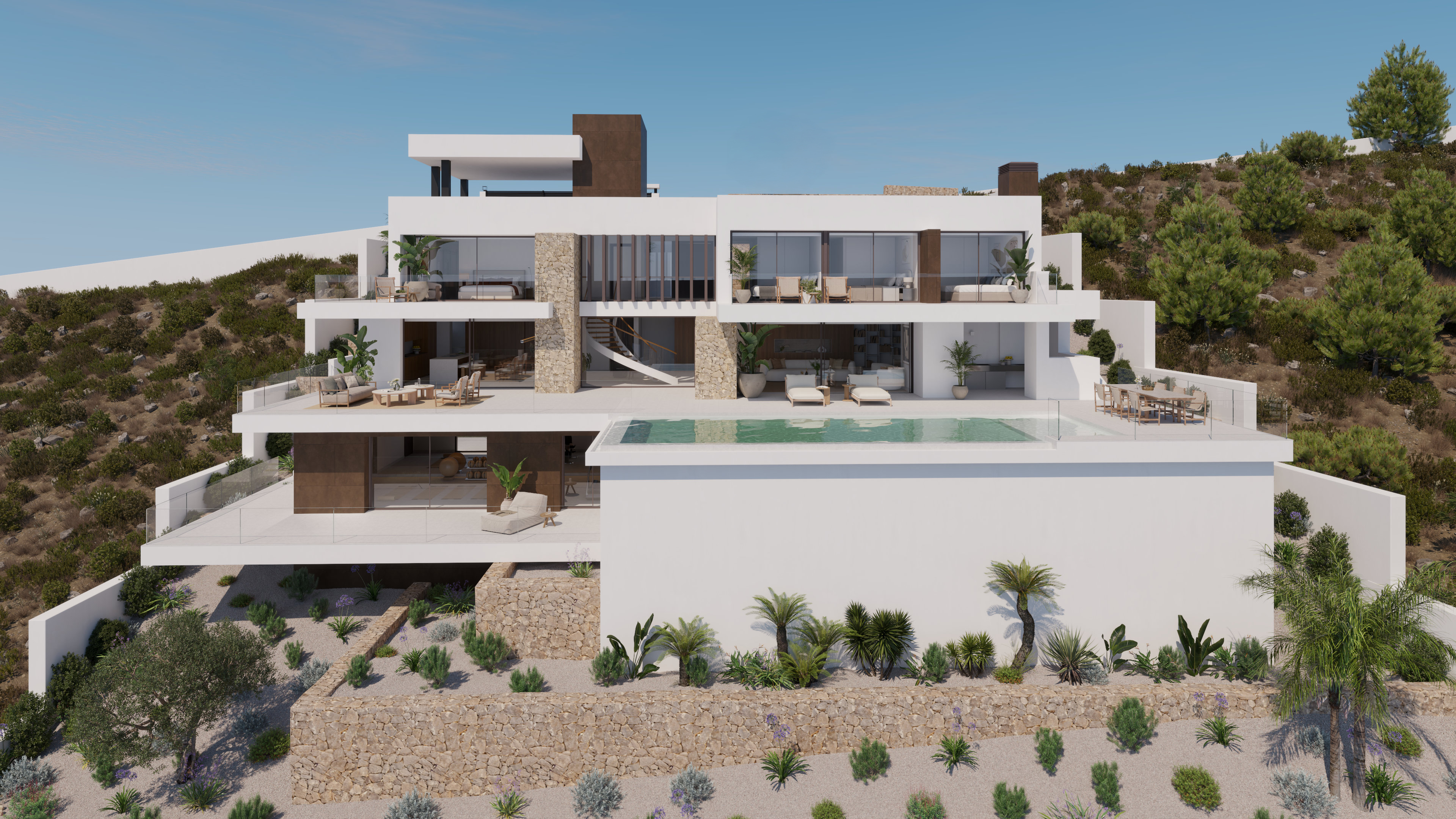 4-bed Villa in Benitachell — Stunning Contemporary Villa with Infinity Pool in Benitachell, photo 2