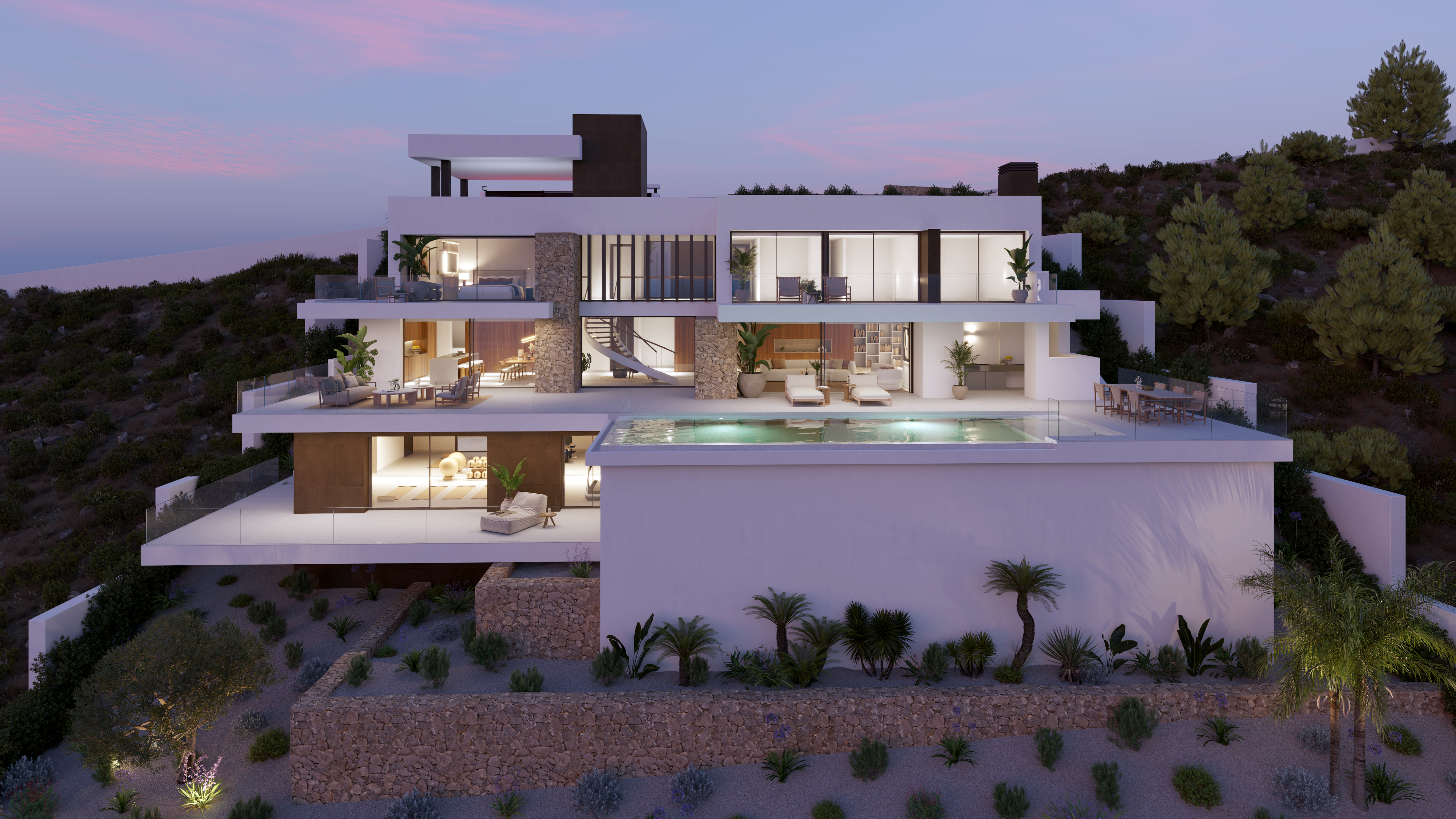 4-bed Villa in Benitachell — Stunning Contemporary Villa with Infinity Pool in Benitachell, photo 6