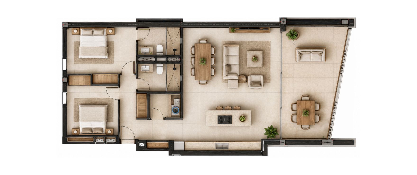 2-bed Apartment in Calvia — Stunning New Luxury Apartment in Calvia, photo 50