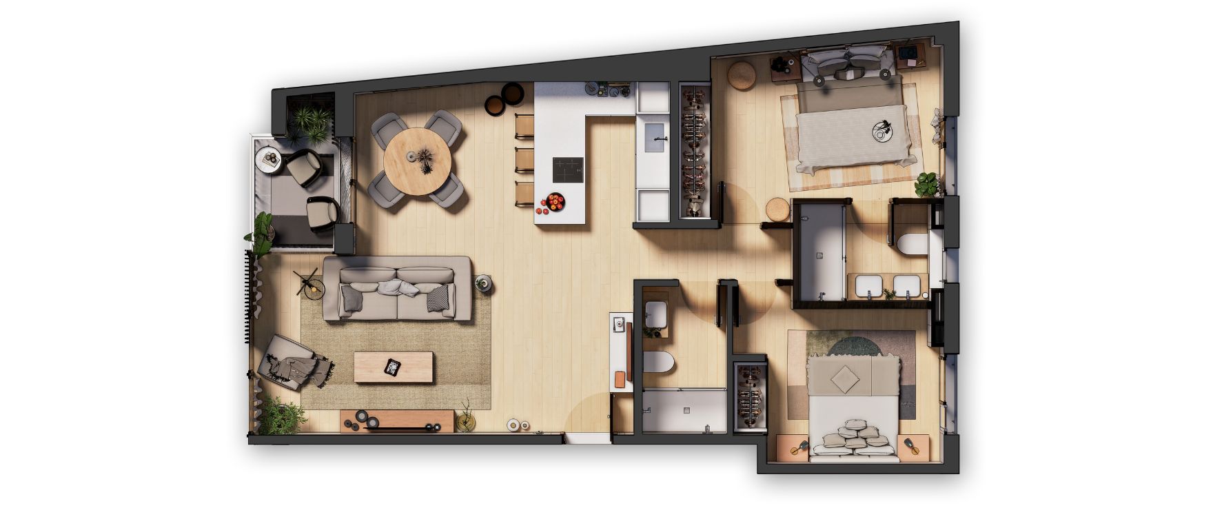2-bed Apartment in Palma — Stunning New Luxury Apartment in Palma, photo 31