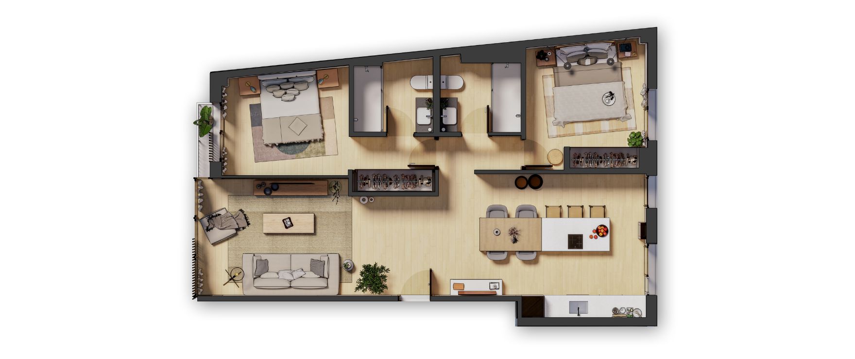 2-bed Apartment in Palma — Stunning New Luxury Apartment in Palma, photo 30